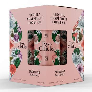 Two Chicks Sparkling Paloma Cocktail - 4pk/355ml Cans