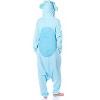Nickelodeon Adults Blue's Clues Hooded Union Suit Costume Kigurumi Sleep Pajama Blue - 3 of 4