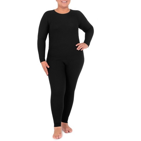 Fruit Of The Loom Women's And Plus Long Underwear Waffle Thermal Pants,  2-pack : Target