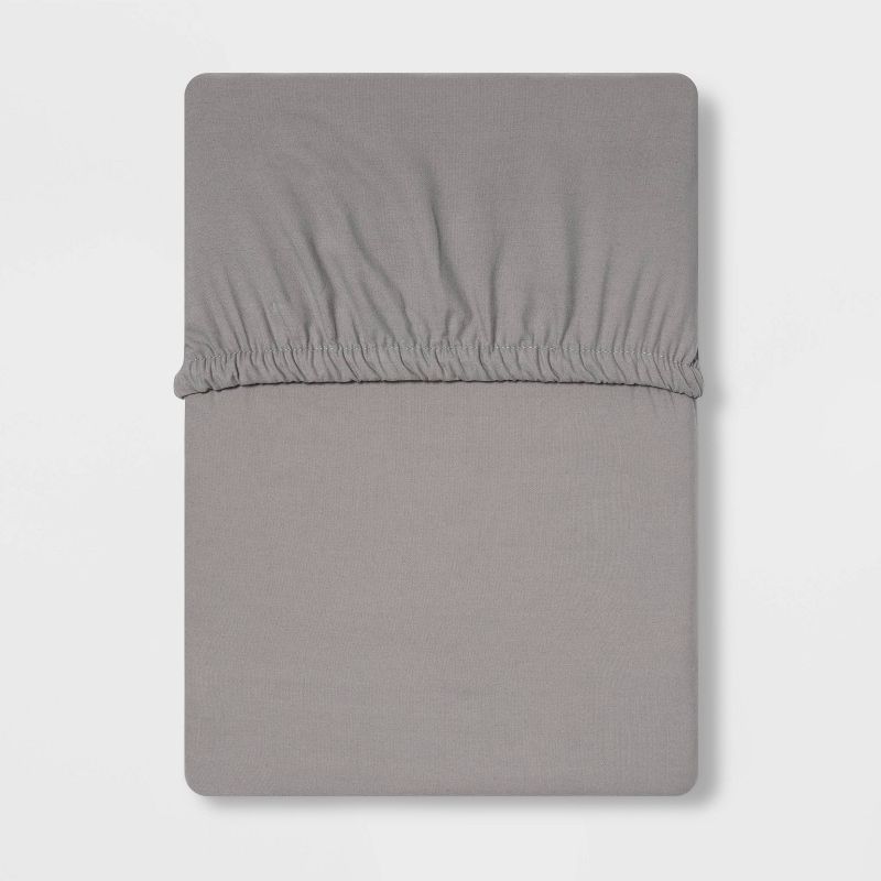300 Thread Count Ultra Soft Fitted Sheet - Threshold&#153;, 1 of 9