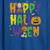 Men's - Garfield - Happy Halloween Icons Long Sleeve Graphic T-Shirt - 2 of 4