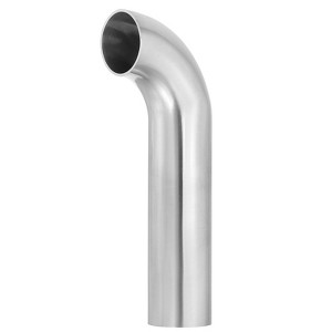 Unique Bargains 304 Stainless Steel Hose Fitting 90 Degree Mandrel Sanitary Exhaust Elbow - 1 of 4