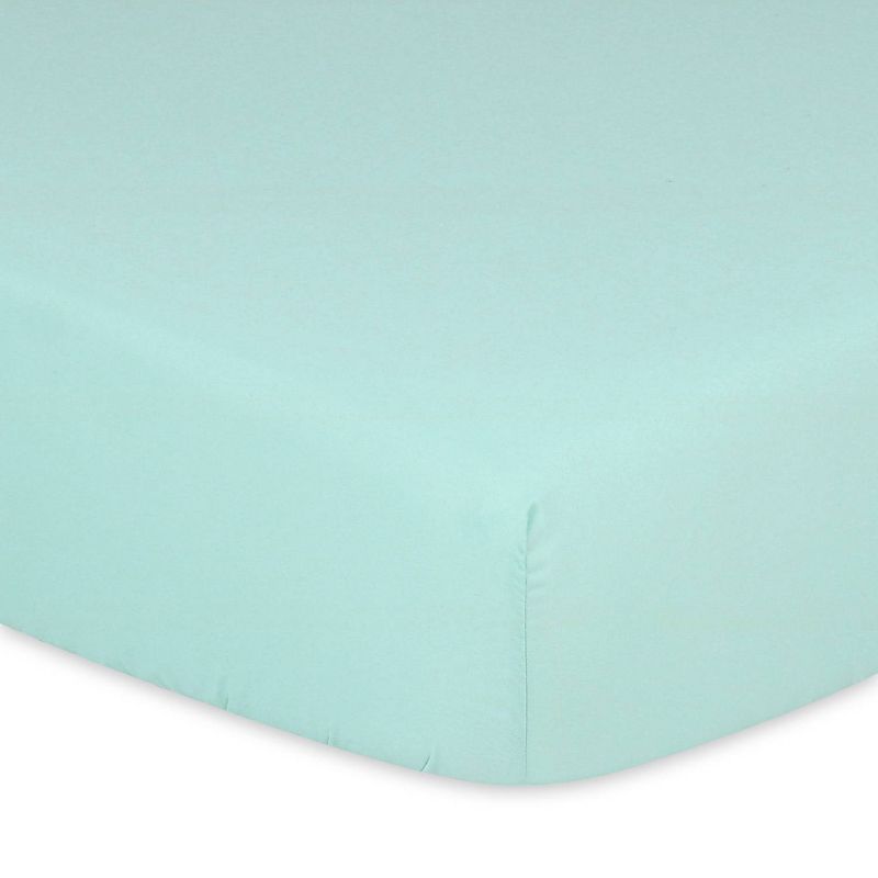 The Peanutshell Fitted Crib Sheets - Cactus and Pastel Green - 4pk, 6 of 14