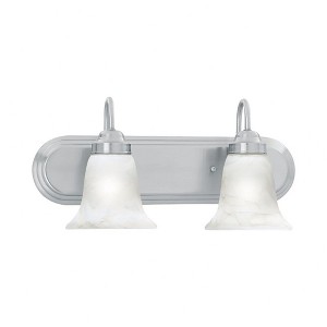 Thomas Lighting Homestead 2 - Light Vanity in  Brushed Nickel - 1 of 1