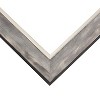 Aristrocrat  Distressed White and Silver Single Image Picture Frame - 3 of 4