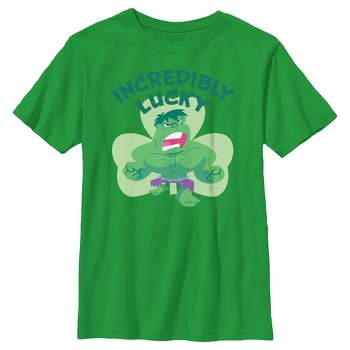 Boy's Marvel Incredibly Lucky Hulk T-Shirt