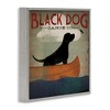 Stupell Industries Black Dog Canoe Company Framed Giclee Art, Gray, 24" x 24" - 2 of 4