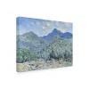 Canvas Wall Art - Claude O. Monet 'Valle Buona' Wall Art for Living Room, Bedroom, or Office Décor by Trademark Fine Art - 24 x 18 Inches - 3 of 4
