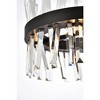 Elegant Lighting Serephina 8 - Light Pendant in  Black - 4 of 4