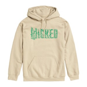 Men's - Wicked - Twisted Tree Branch Logo -Mens Long Sleeve Fleece Pullover Hoodie Graphic Fleece Pullover Hoodie - 1 of 4