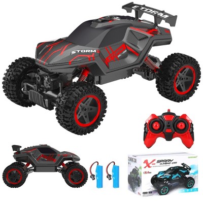 TopComfy Baby and Toddler Learning Toys Spray Climbing Car Strong Climbing Ability All Terrain Adaptation Suitable for Kids, Red, 11.02"*6.69"*7.48"