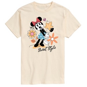 Men's - Disney - Minnie Mouse Short Sleeve Graphic T-Shirt - 1 of 3