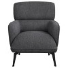 NicBex Modern Accent Chair, Armchair with Gold Metal Legs Upholstery Sofa Chair for Living Room, Bedroom, Office - 2 of 4