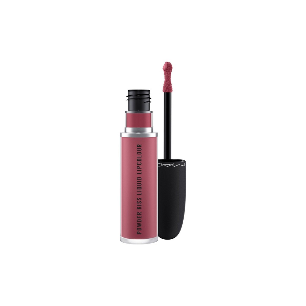 MAC Powderkiss Liquid Lip Color - 3 More The Mehr-Ier - 0.17 fl oz - Ulta Beauty