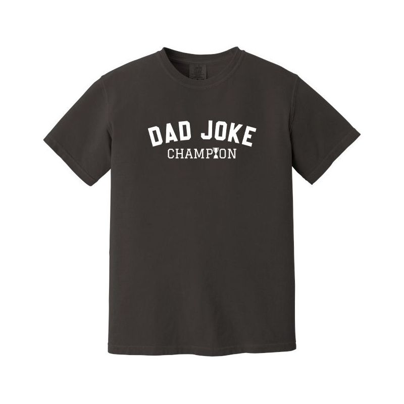 Simply Sage Market Men's Dad Joke Champion Short Sleeve Garment Dyed Tee, 1 of 3