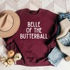 Simply Sage Market Women's Graphic Sweatshirt Bell Of The Butterball - 2 of 2