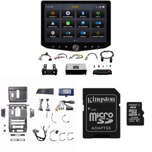 Stinger IX210 HORIZON10 10.1-inch FLOATING MULTIMEDIA INFOTAINMENT DISPLAY SYSTEM with SR-F15009HX FORD F-150 HORIZON10® INTEGRATION & INSTALLATION... - 1 of 4