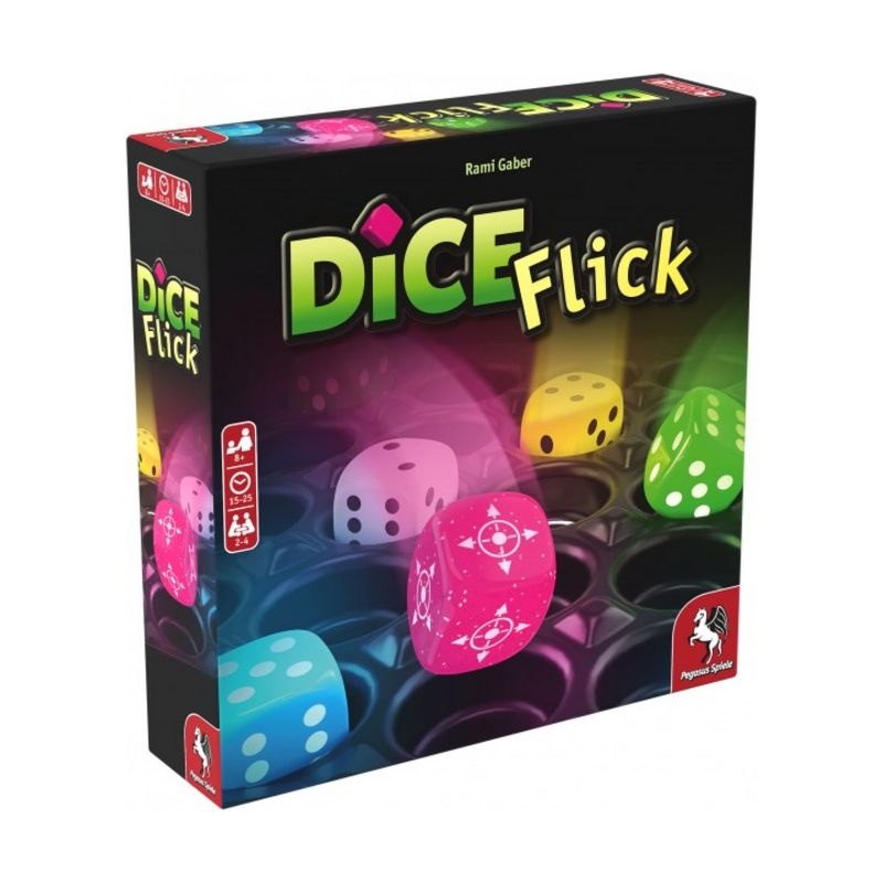 Dice Flick Board Game, 1 of 2