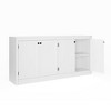 GustoWave 62.99 Inch Modern Buffet Cabinet, 4-Door Sideboard Cabinet with Storage,  for Living Room, Dining Room & Office - 2 of 4