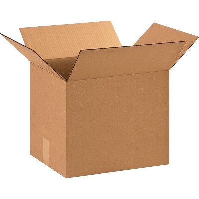 The Packaging Wholesalers 15" x 10" x 12" Shipping Boxes 32 ECT Brown 25/Bundle (151012) BS151012