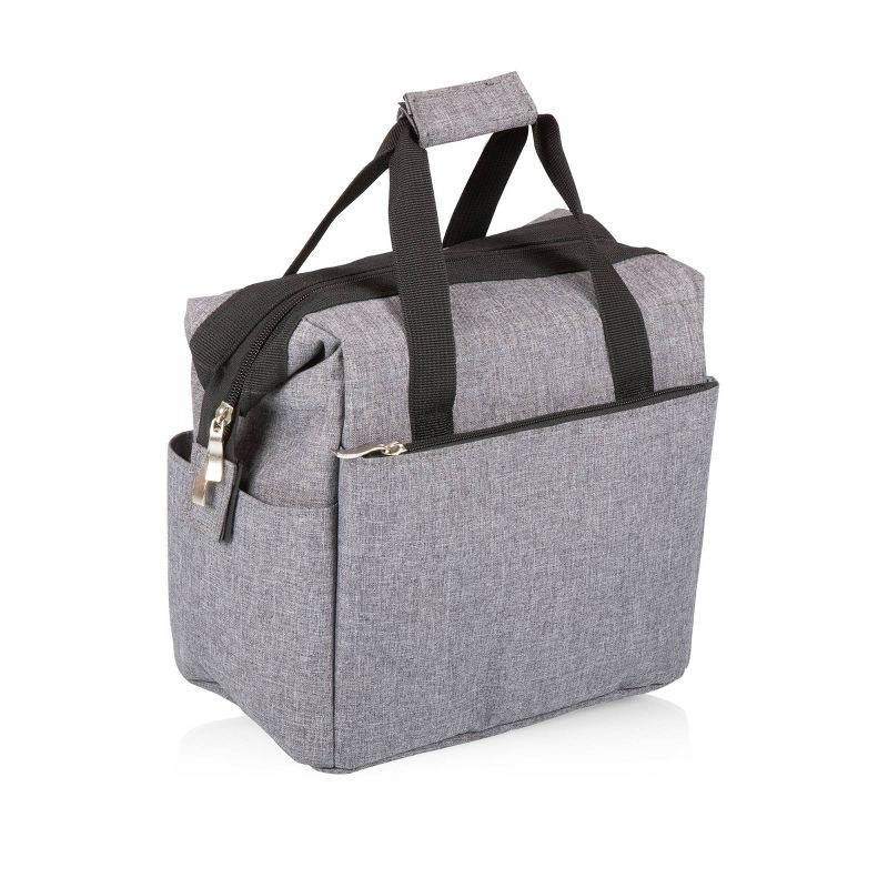 MLB Texas Rangers On The Go Soft Lunch Bag Cooler - Heathered Gray, 3 of 6