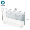 iDesign Magnetic Organizer Bins for Laundry Room  - Set of 4 - Clear - 3 of 4