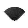 Okak Patio Umbrella Base with 4 Parts, Cantilever Umbrella Base for Water or Sand Fill, Outdoor Umbrella Stand for Backyard, Garden, Black - 4 of 4