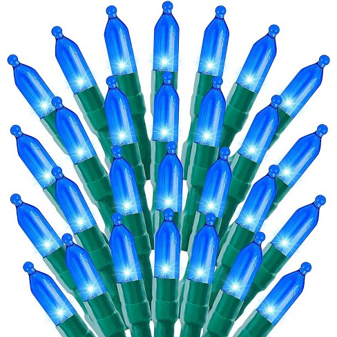 Joiedomi 17.3 Ft Battery Operated Blue String Lights : Target