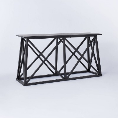 target black console table