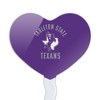 Tarleton State University Texans Heart Love Cupcake Picks Toppers Decoration Set of 6 - 2 of 4