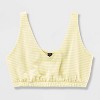 Women's French Terry Slim Fit Deep V-Neck Tank Top - Wild Fable™ - 4 of 4