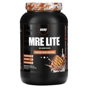 Redcon1 MRE Lite, Whole Food Protein, Waffles & Syrup, 1.92 lb (870 g) - 1 of 4