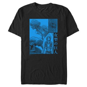 Mens Attack on Titan Titan Annie Collage T Shirt - 1 of 4