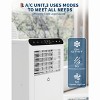 10,000 BTU Portable Air Conditioner, 4-In-1 Portable AC Units for Rooms with Dehumidifier, Fan, Heater - 2 of 4