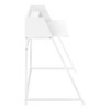 NicBex Home Office Desks 47.25" L Shaped Desk Morden Desks with Storage Shelves Metal Frame Computer Desk Office Desk for Home, Office - 3 of 4