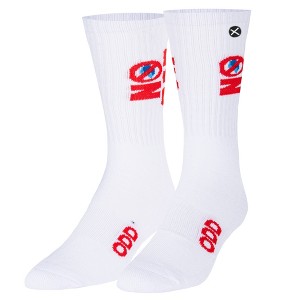 Odd Sox, No Cap, Funny Novelty Socks, Large - 1 of 4