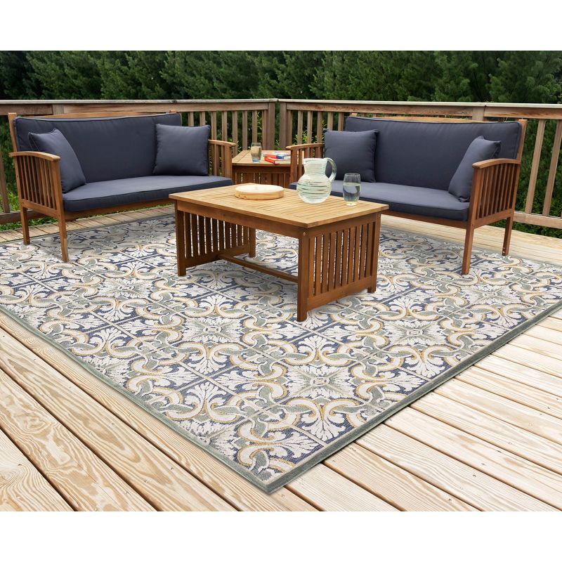 Liora Manne Canyon Floral Indoor/Outdoor Rug.., 3 of 14