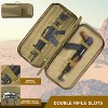 Dual Rifle Soft Case Tactical Backpack, Padded Gun Bag for Storage & Transport, Water-Resistant with MOLLE, Shooting Hunting Military Use - 3 of 4