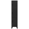 VidaXL Locker Cabinet Black 15 in.x17.7 in.x70.9 in. Steel - 2 of 4