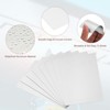 Unique Bargains Metal Blank Laser Engrave Printable DIY Name Cards 100 Pcs - 3 of 4