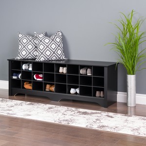 60" Shoe Cubby Bench - Prepac - 1 of 4