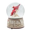 Kurt Adler 100MM Wind Up Musical Cardinals Water Globe - 4 of 4