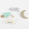 Meri Meri Felt & Glitter Icon Hair Clips (Pack of 4) - 3 of 3