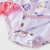 Baby Girls' Disney Winnie the Pooh Long Sleeve One Piece Rash Guard - Pink - 4 of 4