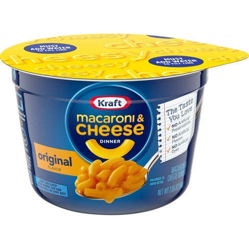 Kraft Easy Mac Original Flavor Macaroni Cheese Dinner 2 05oz Target