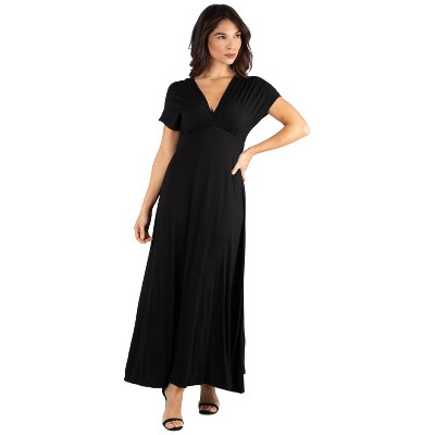 Black Casual Maxi Dress : Target