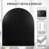 Arched Wall Mirror with Aluminum Frame for Bathroom, Bedroom, Living Room, Entryway - 4 of 4