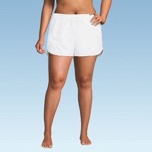Women's 3" Packable Cover-up Swim Shorts - 1 of 4