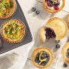 Cucina Pro Mini Pie & Quiche Maker- Nonstick Baker Cooks 6 Small Quiches or Pies in Minutes- Dough Cutting Circle Easy Dough Measurement - 3 of 4