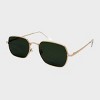 Metal Square Sunglasses - Wild Fable™ Gold - image 2 of 2